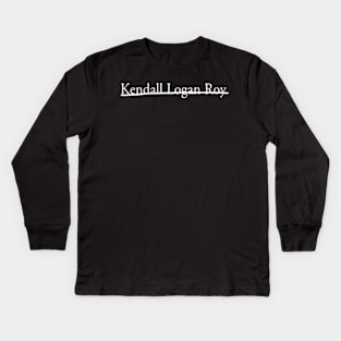 Underlined or Crossed Out? Kids Long Sleeve T-Shirt